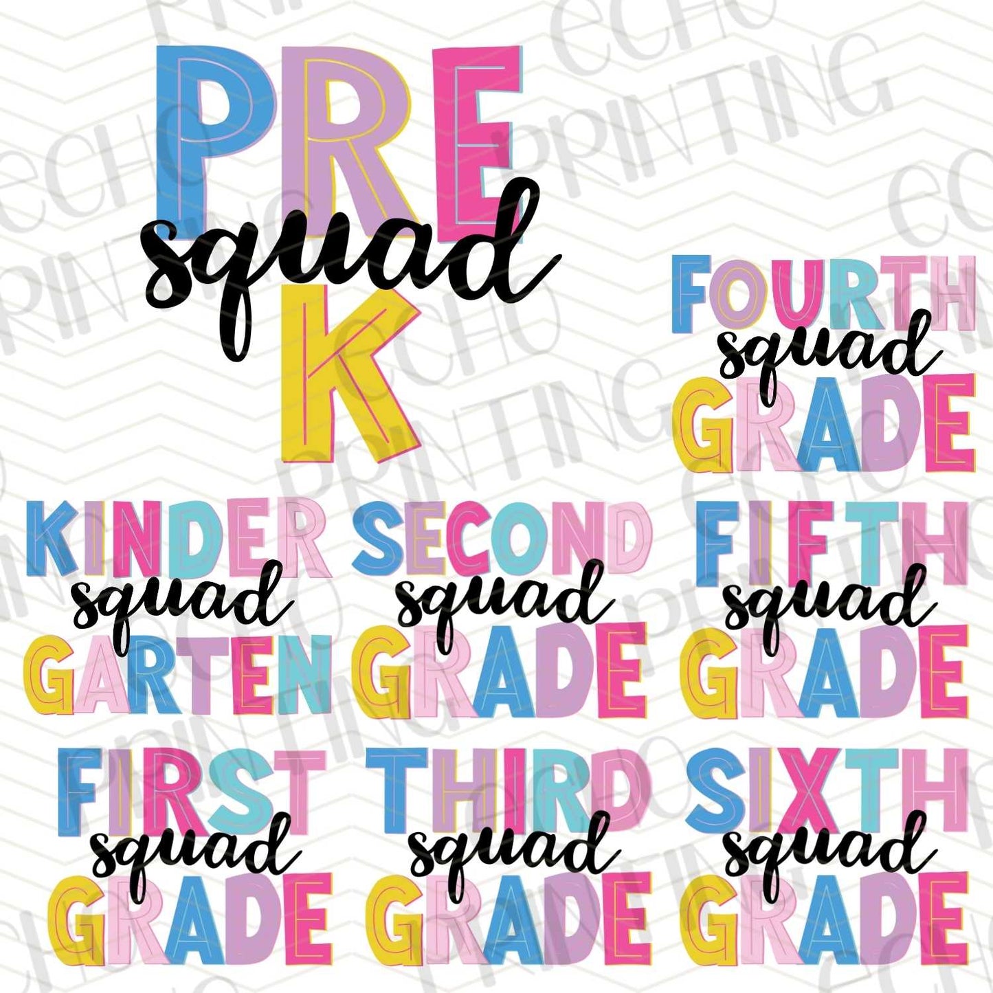 BTSG 42 – PRE-K TO SIXTH GRADE SQUAD CLASSROOM LETTER