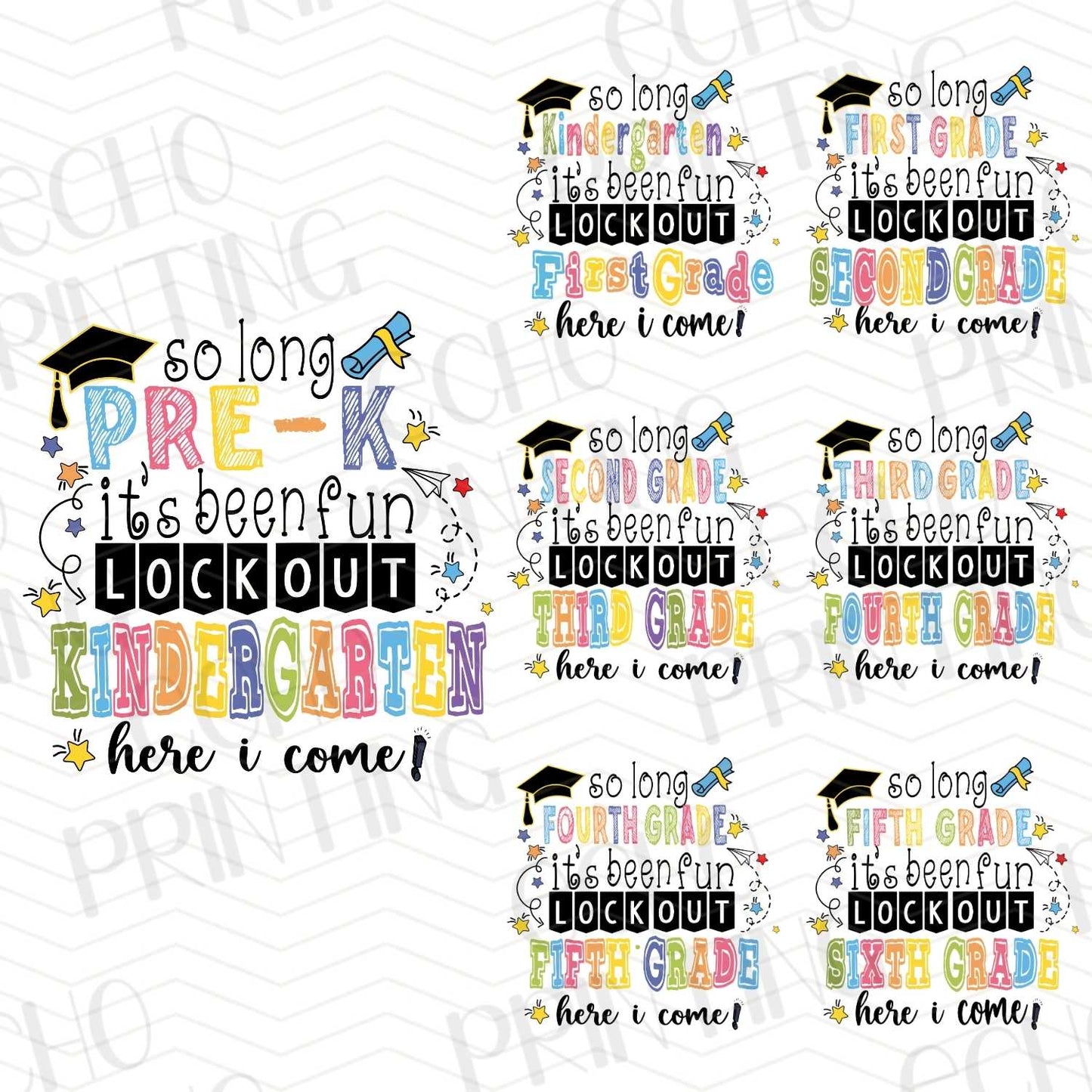 BTSG 52 – SO LONG PRESCHOOL KINDERGARTEN FUN COLORFUL