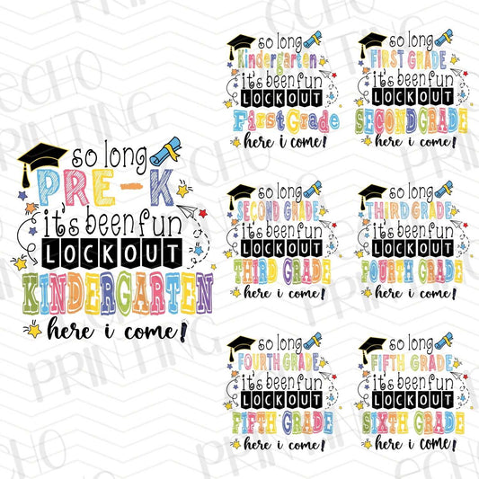 BTSG 52 – SO LONG PRESCHOOL KINDERGARTEN FUN COLORFUL