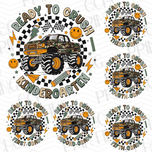 BTS 57 – READY TO CRUSH KINDERGARTEN BACK TO SCHOOL TRUCK
