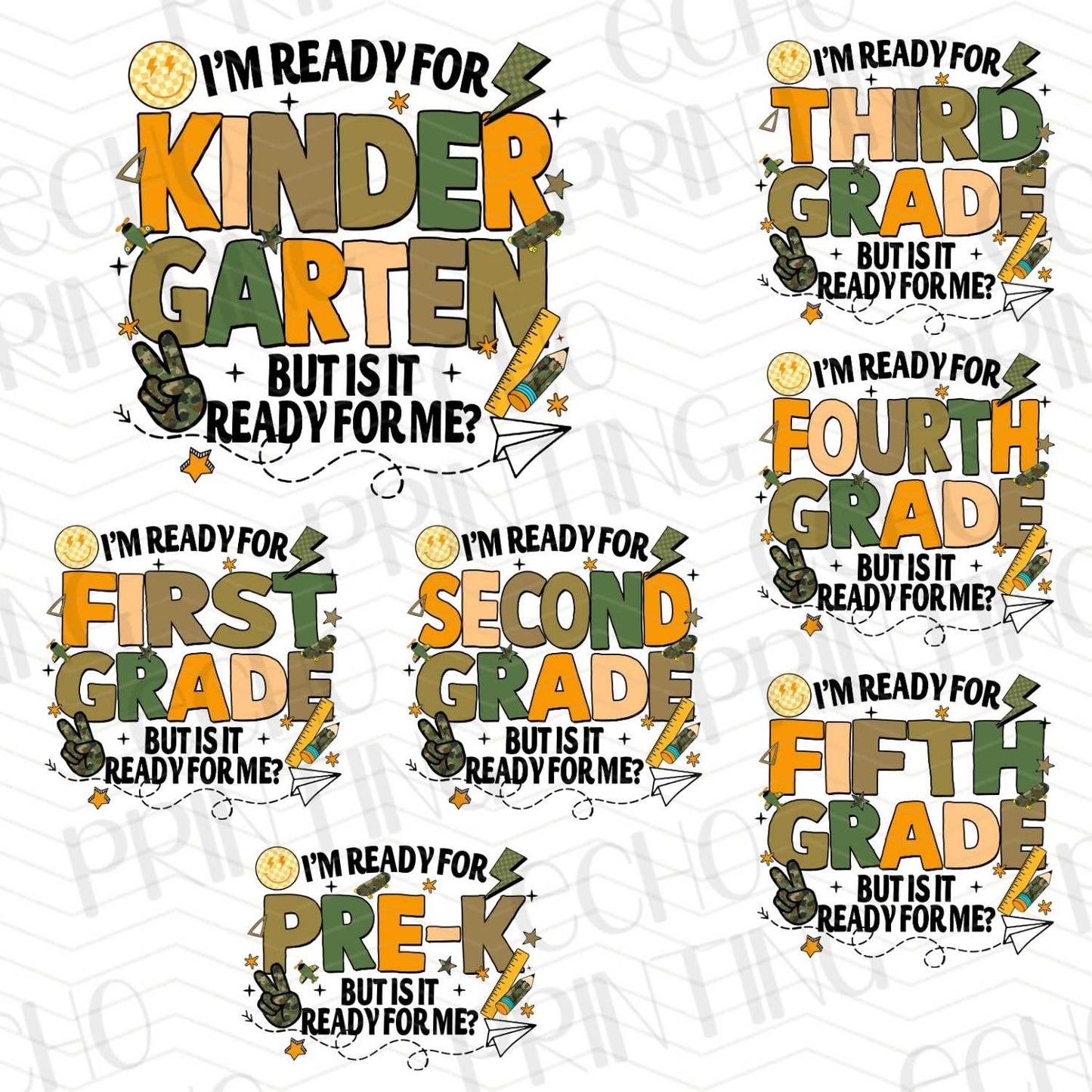 BTSG 68 – I'M READY FOR SCHOOL GRADES SET