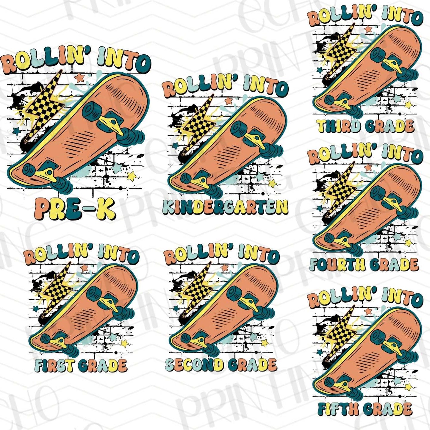 BTS 76 – ROLLING INTO SCHOOL GRADE SKATEBOARD SET