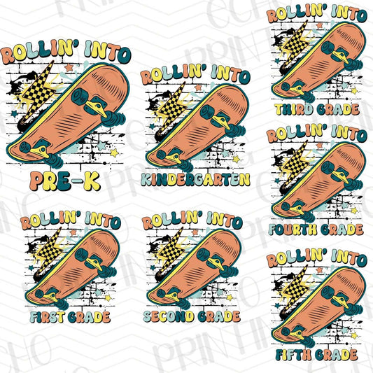 BTS 76 – ROLLING INTO SCHOOL GRADE SKATEBOARD SET