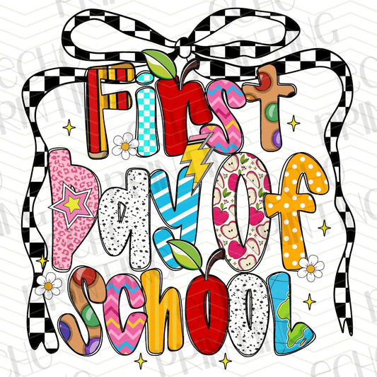 BTSG 87 - COLORFUL FIRST SCHOOL DAY WITH BIG BOW