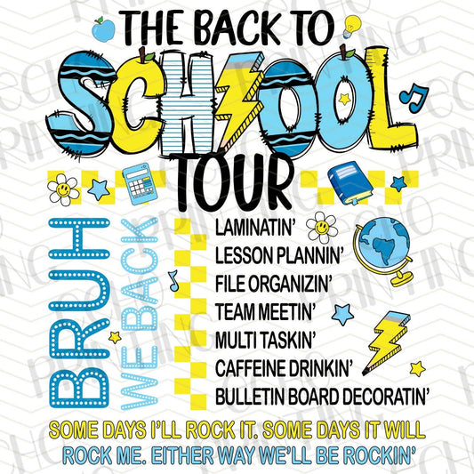 BTS 9 - THE BACK TO SCHOOL TOUR BLUE THEME