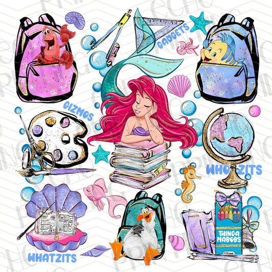 BTSG 92 – BACK TO SCHOOL UNDERSEA PRINCESS