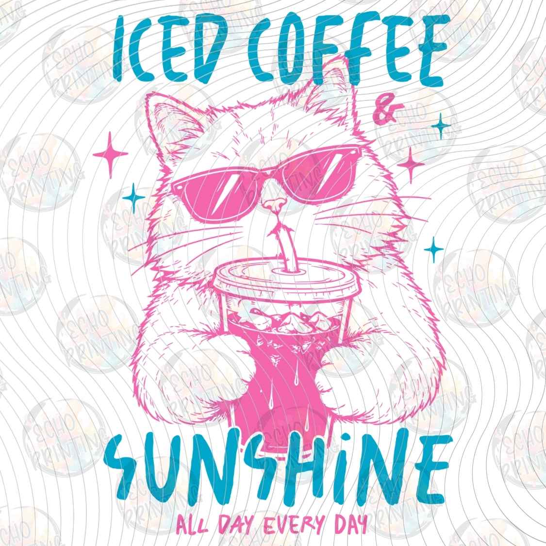 CATG 103 - ICED COFFEE AND SUNSHINE