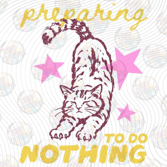 CATG 109 - PREPARING TO DO NOTHING