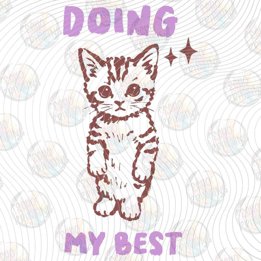CATG 111 - DOING MY BEST TODAY