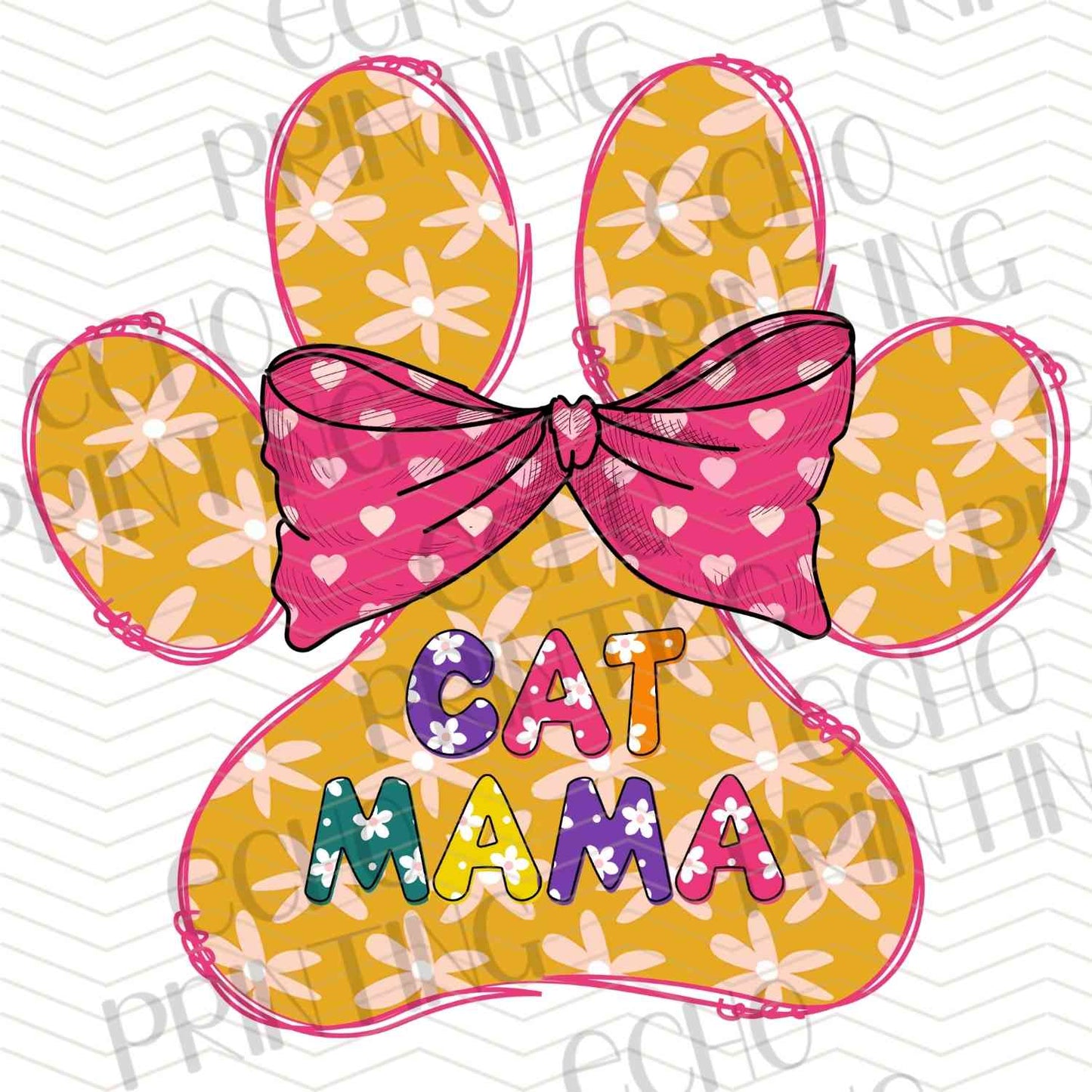 CATG 25 - CAT MAMA PAW