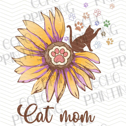 CATG 45 - CAT MOM SUNFLOWER