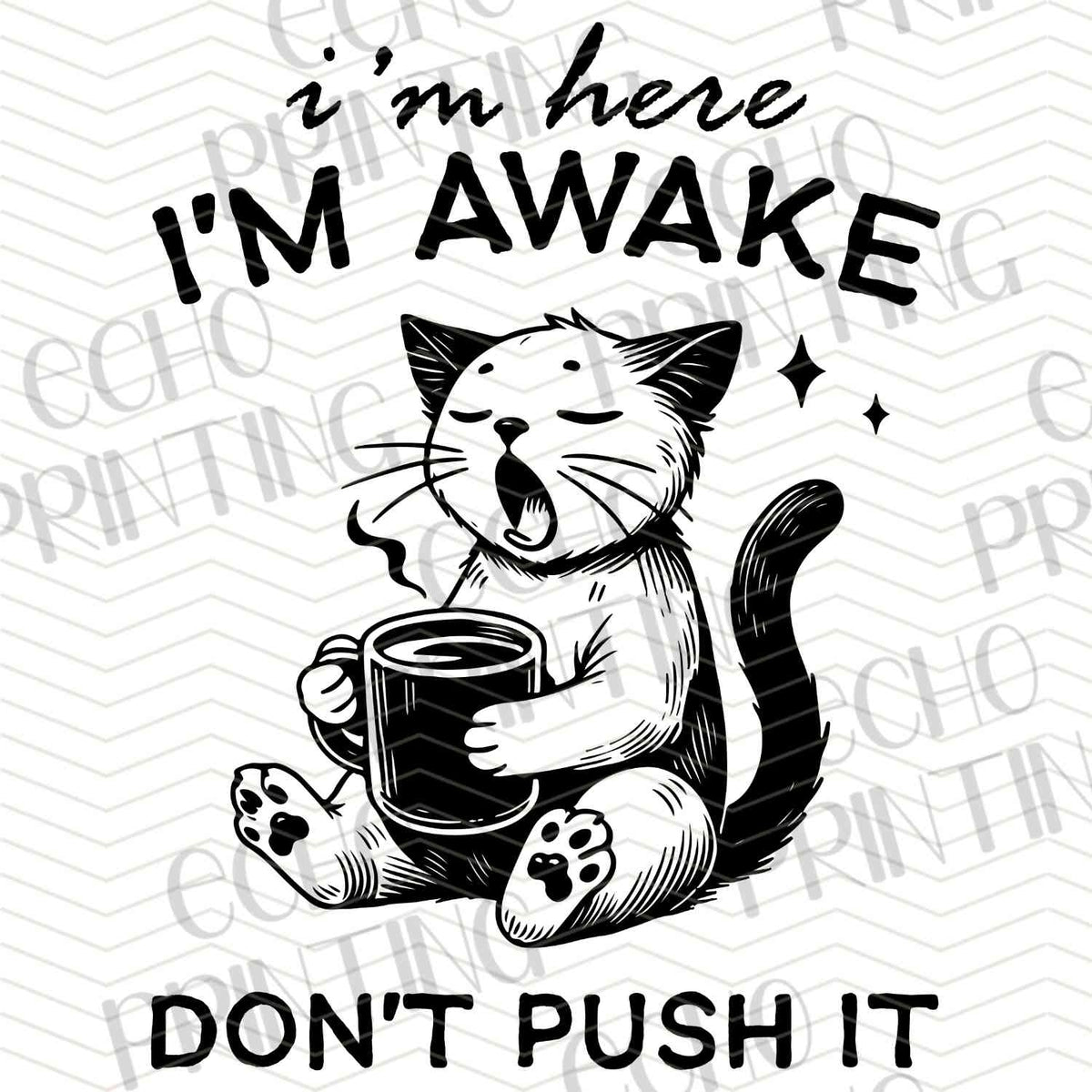 CATG 62 - IM AWAKE DONT PUSH IT
