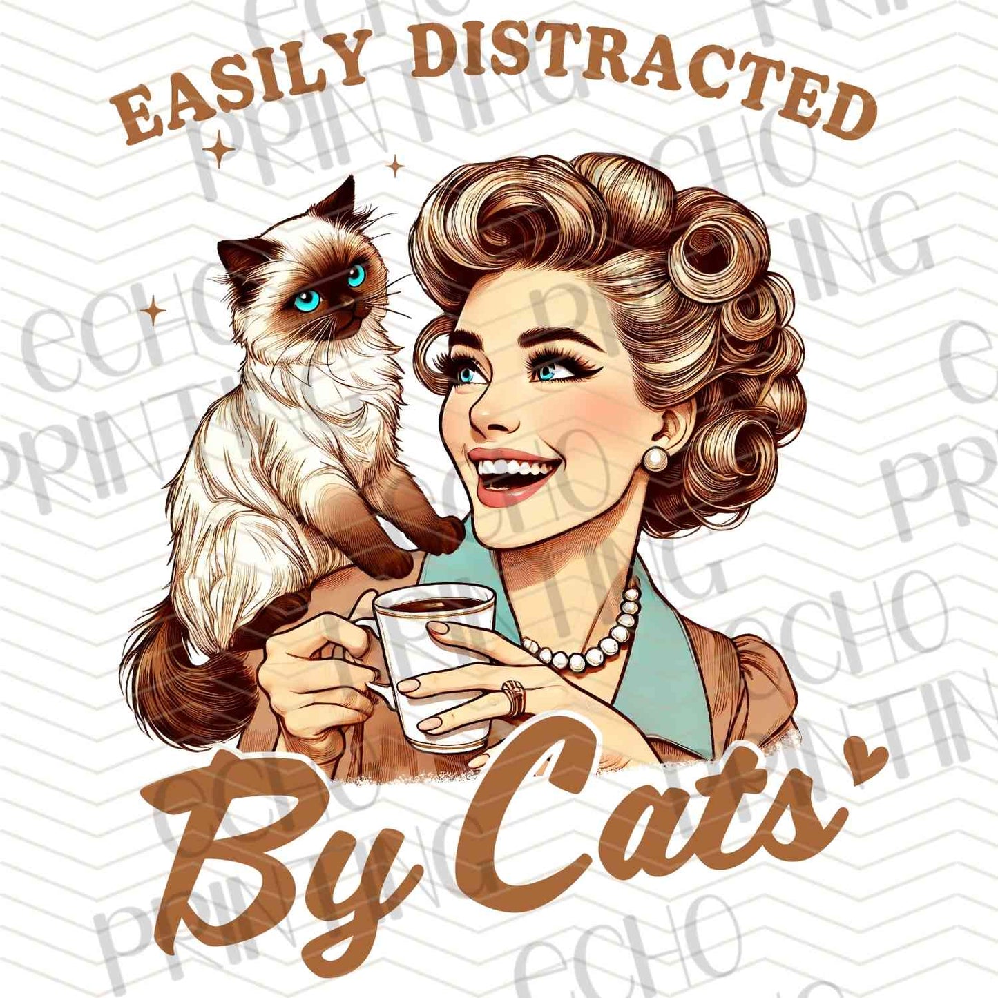 CATG 71 - EASILY DISTRACTED BY CATS