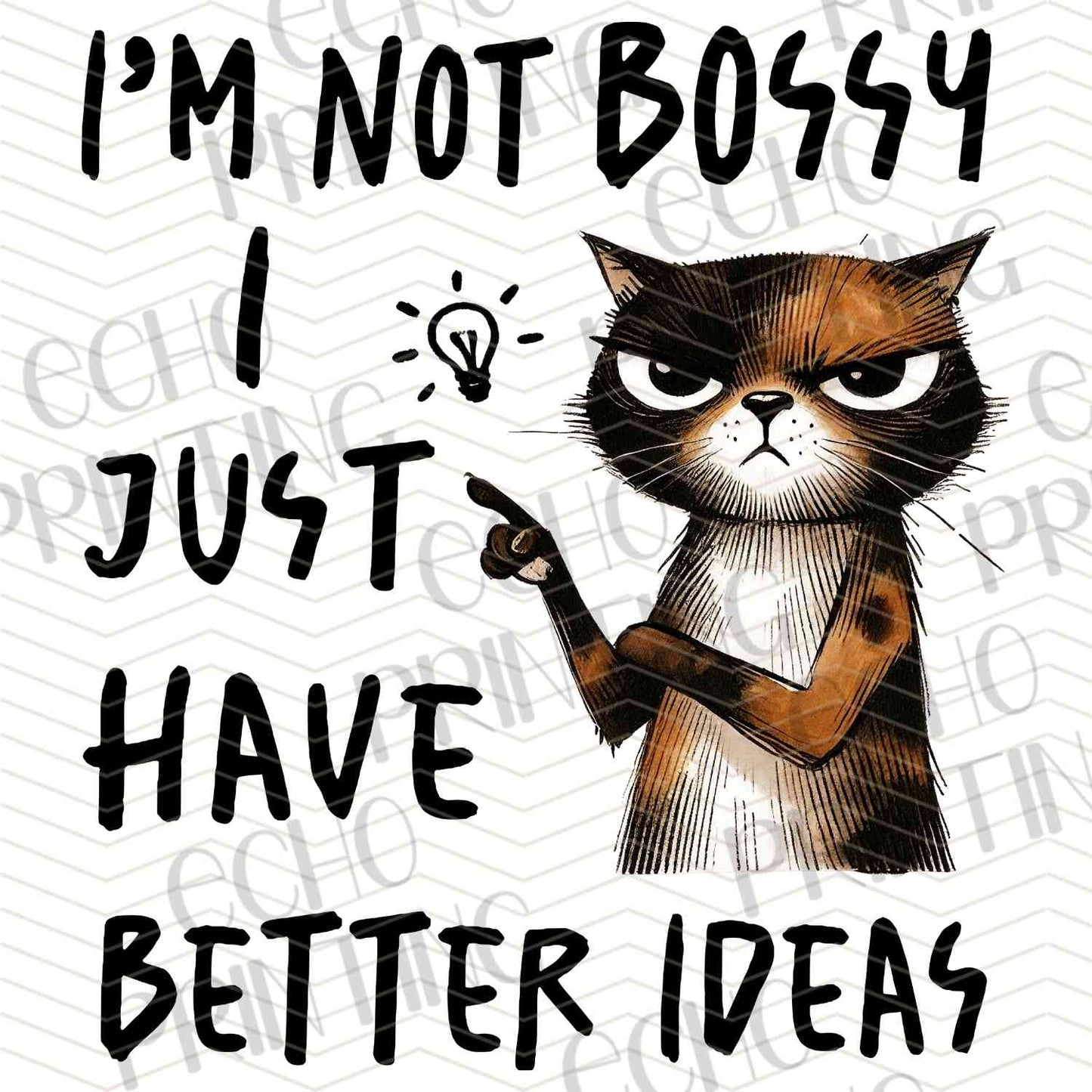 CATG 76 - IM NOT BOSSY I HAVE BETTER IDEAS
