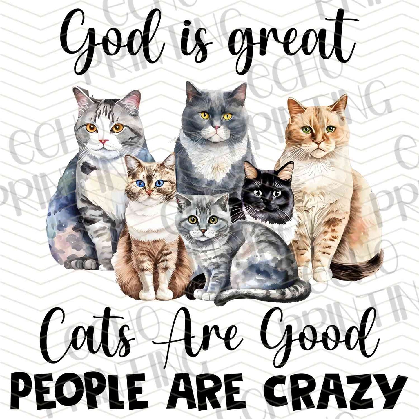 CATG 7 - CATS ARE GOOD PEOPLE ARE CRAZY