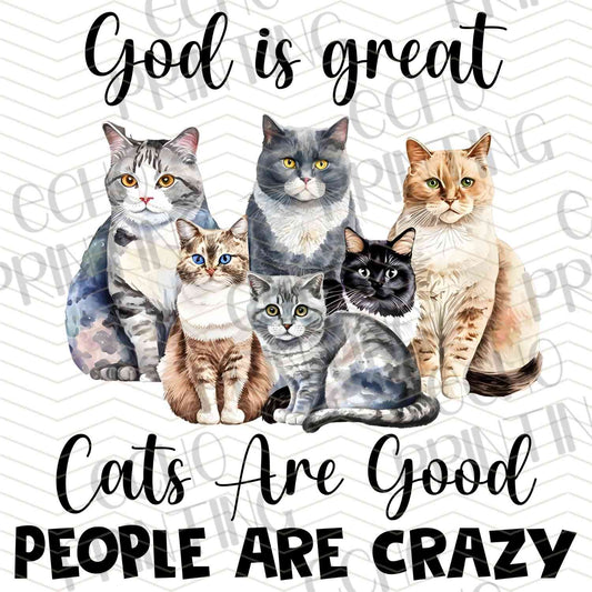 CATG 7 - CATS ARE GOOD PEOPLE ARE CRAZY