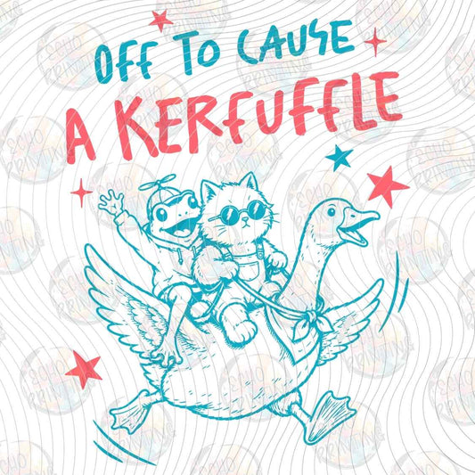 CATG 99 - OFF TO CAUSE KERFUFFLE
