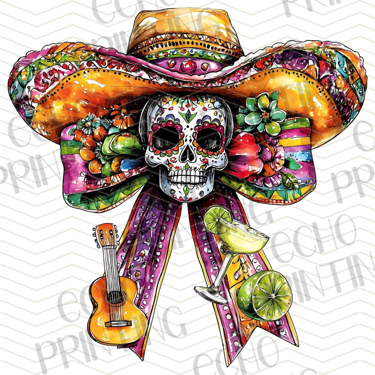 CDMG 10 - FIESTA SKULL BOW