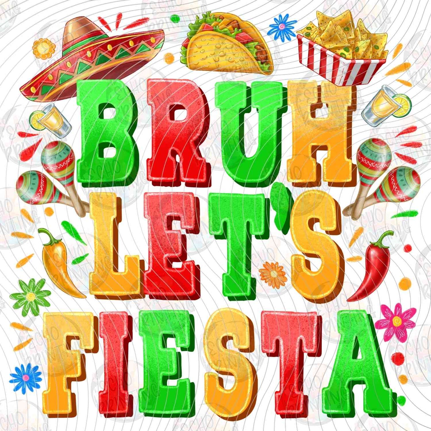 CDMG 17 - BRUH LETâ€™S FIESTA BRIGHT LETTERS