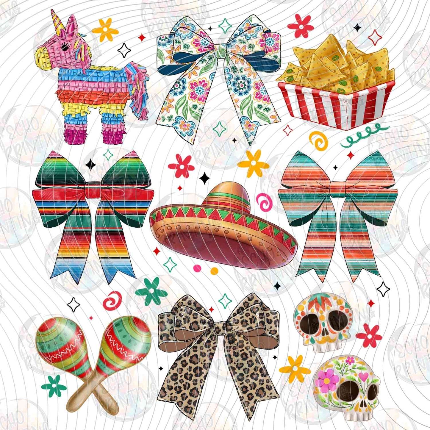 CDMG 26 - FIESTA DONKEY AND FOOD SET