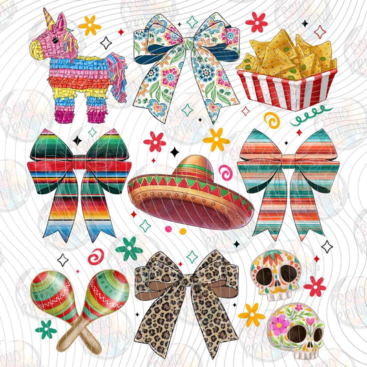CDMG 26 - FIESTA DONKEY AND FOOD SET