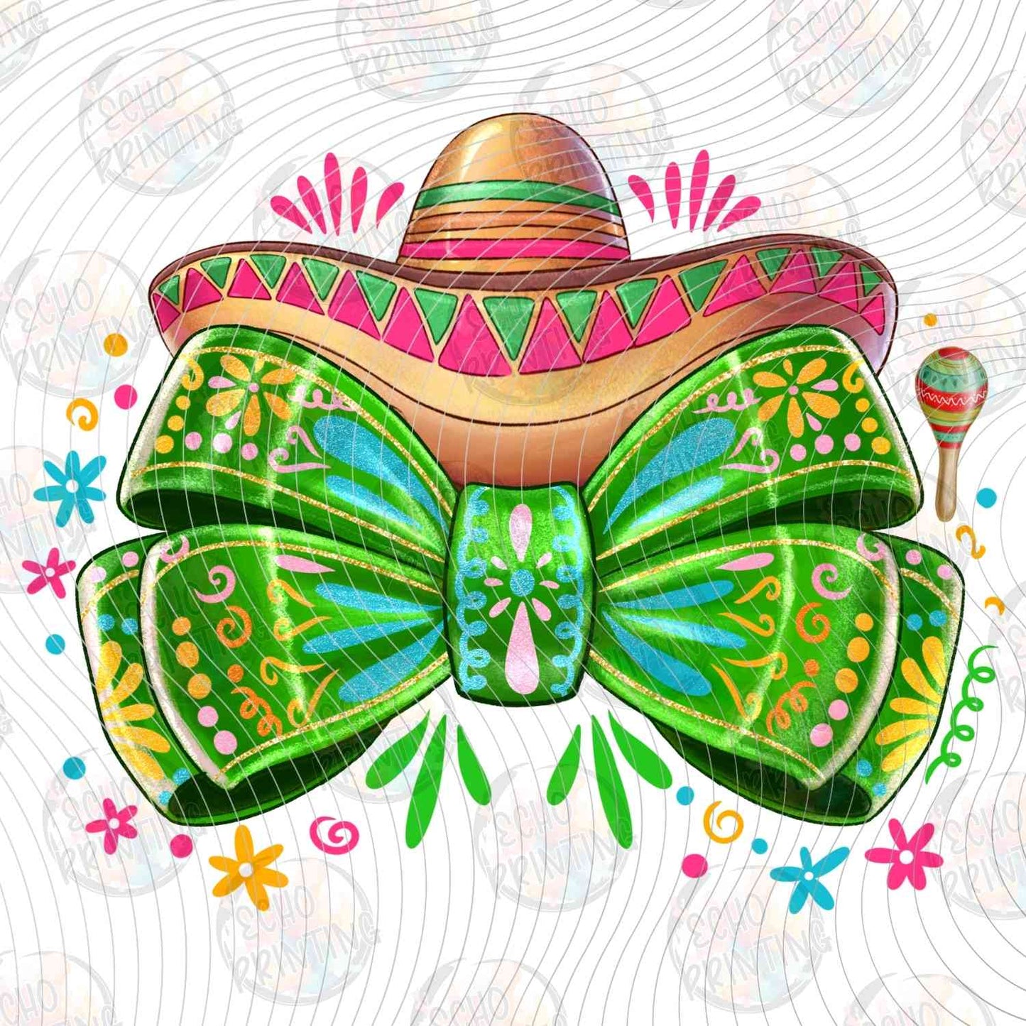 CDMG 27 - FIESTA BOW BRIGHT COLORS