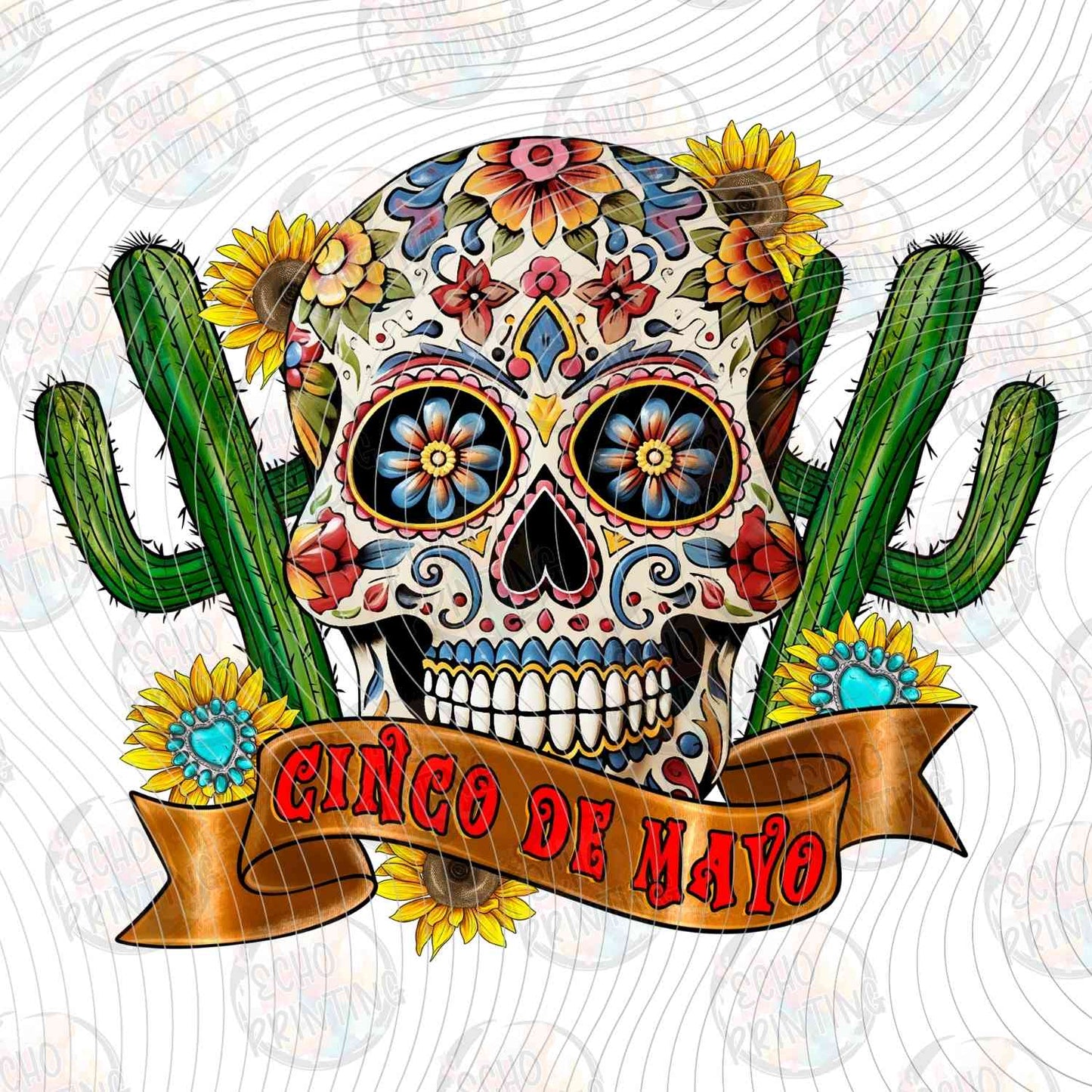 CDMG 34 - SUGAR SKULL CACTUS FIESTA