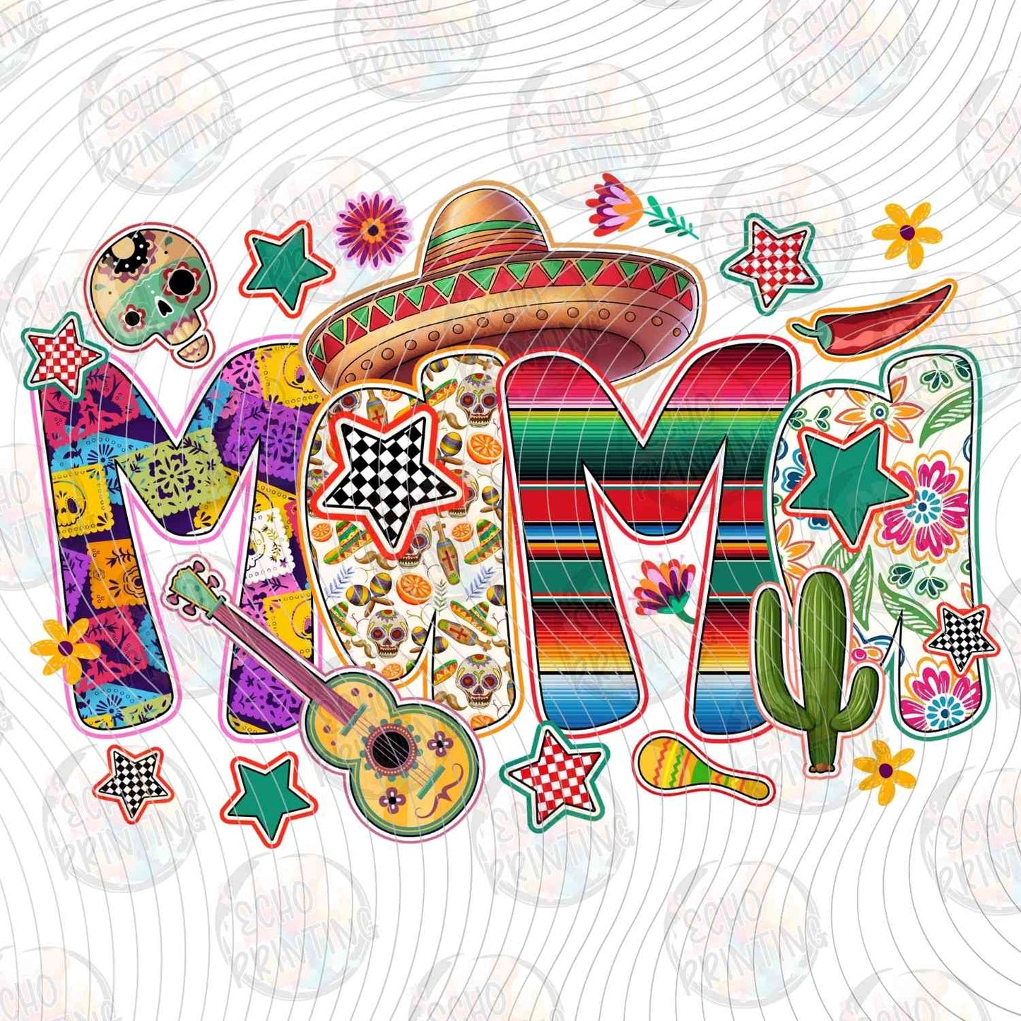 CDMG 49 - FIESTA BOLD PATTERN LETTERS