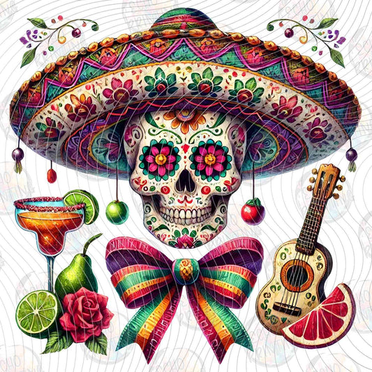 CDMG 56 - SKELETON FIESTA SOMBRERO
