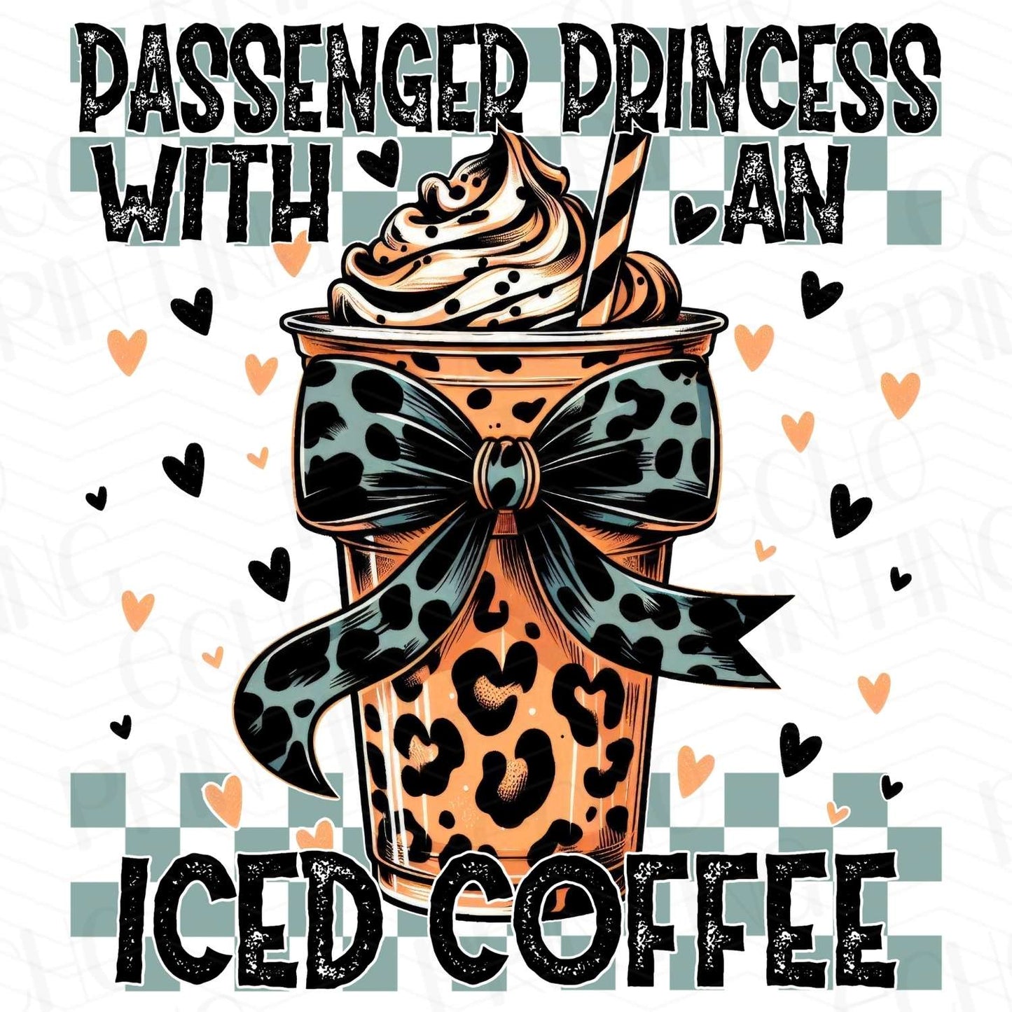 CFEG 5 - PASSENGER PRINCESS WITH ICED COFFEE