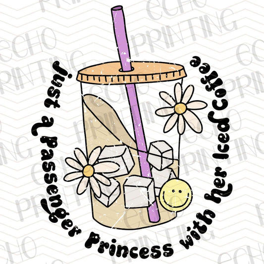 CFE 61 - PASSENGER PRINCESS WITH HER ICED COFFEE