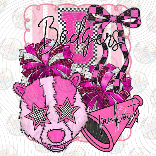 CGM 174 - PINK STAR DOG 