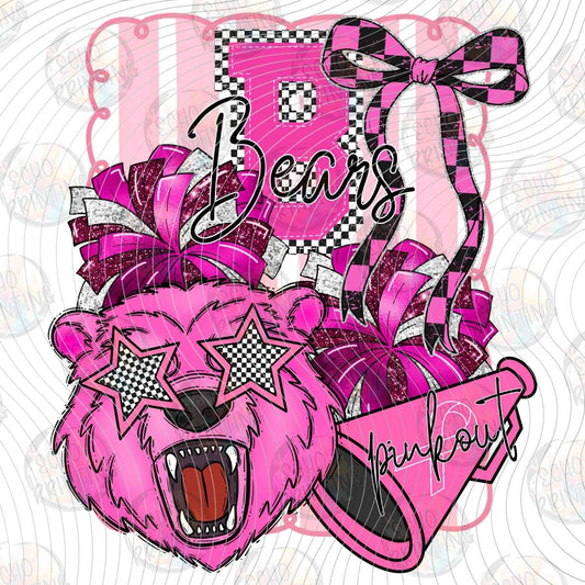 CGM 65 - PINK CHEER DOG 