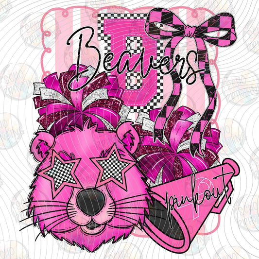 CGM 66 - PINK BOW DOG 