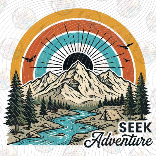 CMPG 105 - SEEK ADVENTURE MOUNTAIN SCENE