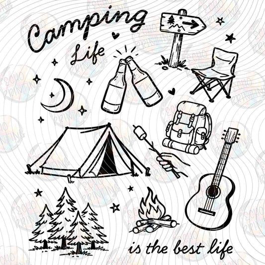 CMPG 93 - CAMPING DOODLE SET