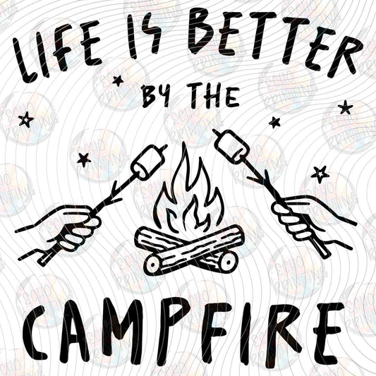 CMPG 96 - LIFE IS BETTER CAMPFIRE QUOTE