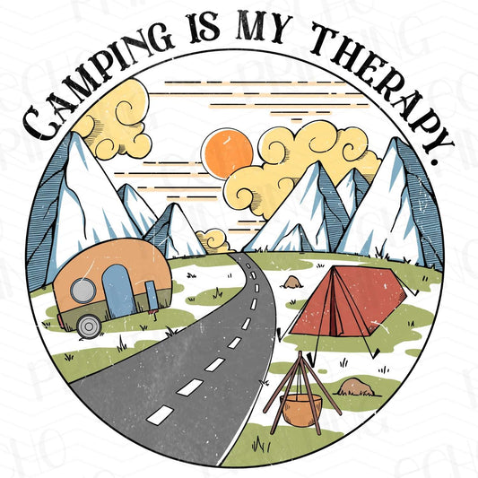 CMPG 12 - CAMPING IS MY THERAPY