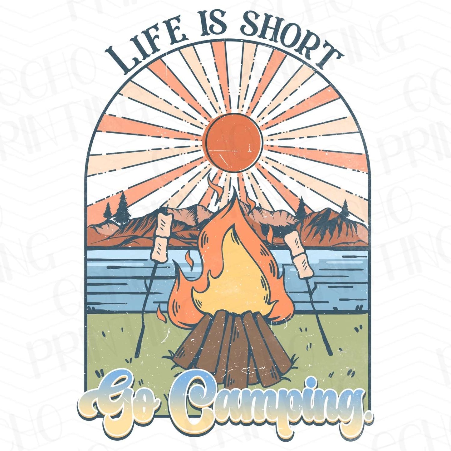 CMPG 35 - LIFE IS SHORT GO CAMPING
