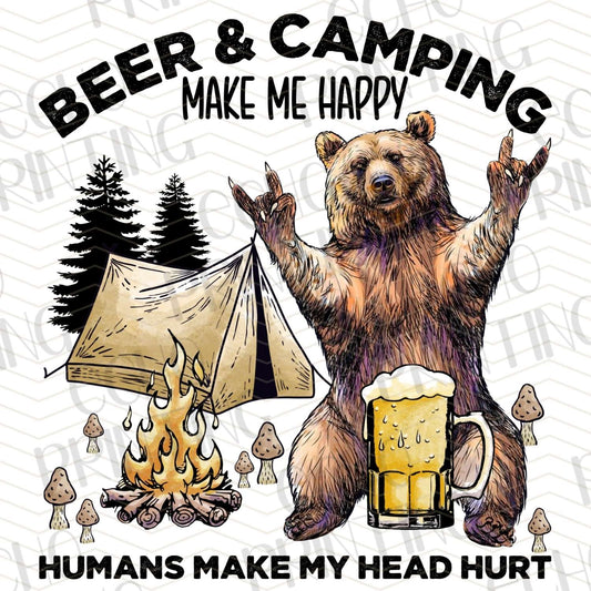 CMP 60 - BEER AND CAMPING MAKE ME HAPPY