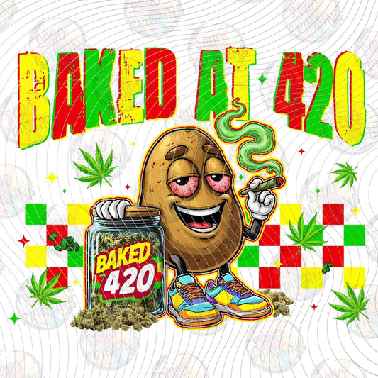 CNBG 76 - BAKED AT 420 SMILEY