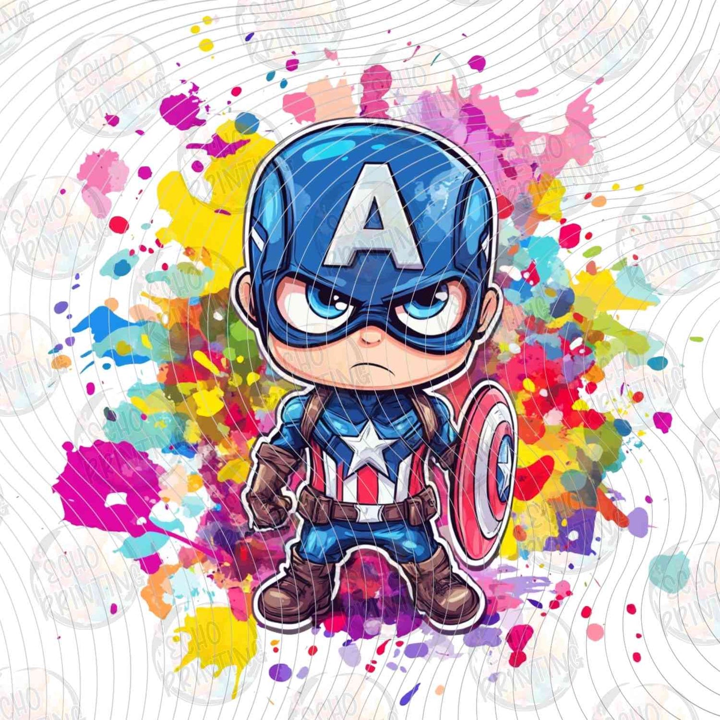CPTAMR 18 - COLOR BURST MINI HERO