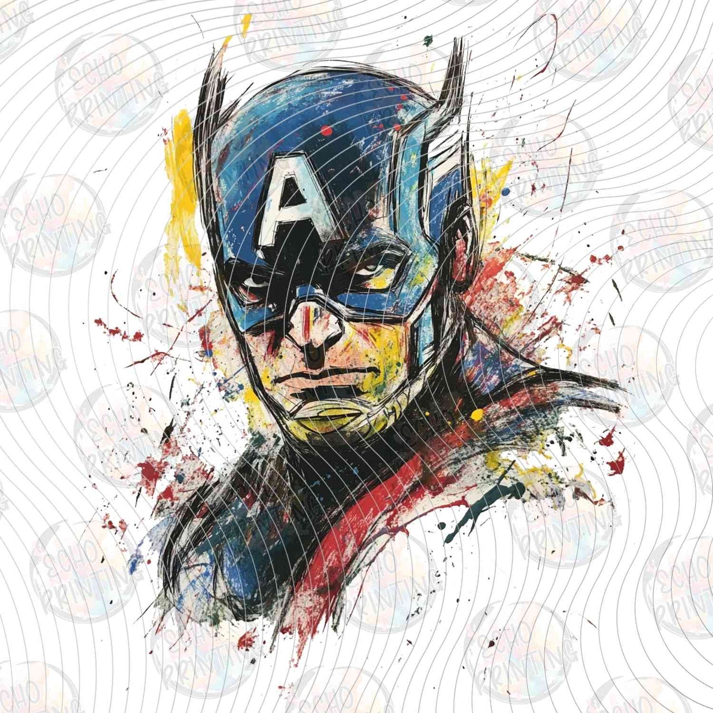 CPTAMR 2 - CLASSIC HERO FACE ART