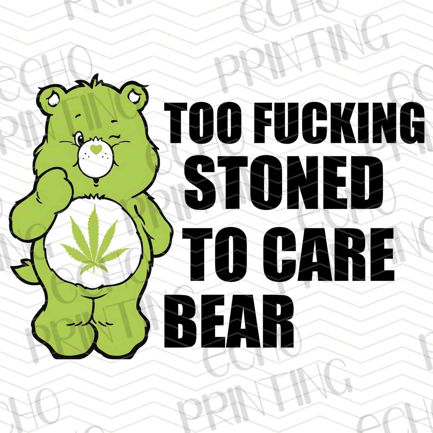 CRBR 1 – TOO STONED TO CARE
