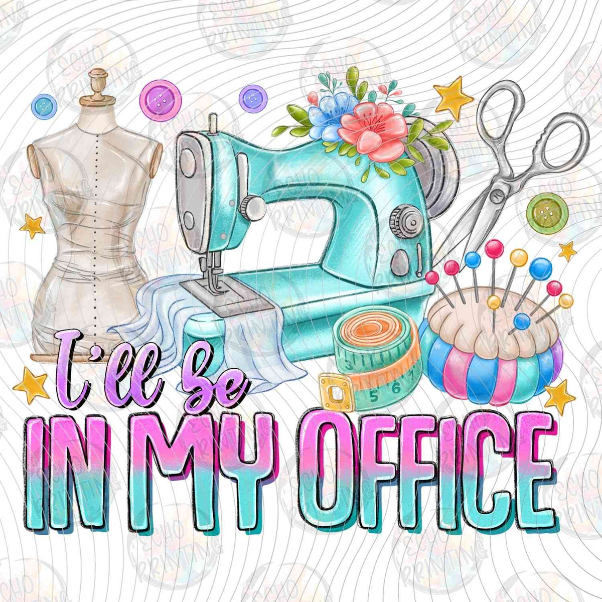 CRFTG 4 - SEWING IN MY OFFICE