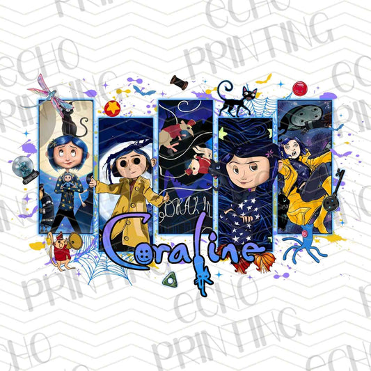 CRLN 12 – BUTTON DOLL RAINCOAT COLLAGE