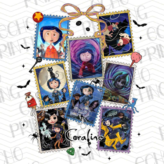 CRLN 3 – BUTTON DOLL CHARACTERS COLLAGE