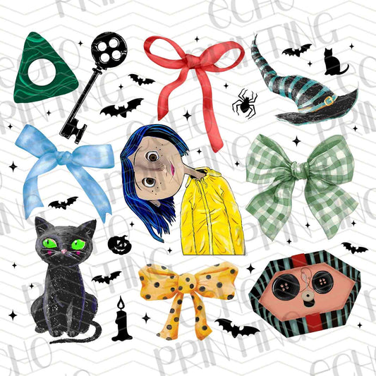 CRLN 4 – BUTTON DOLL RIBBONS AND BUTTONS