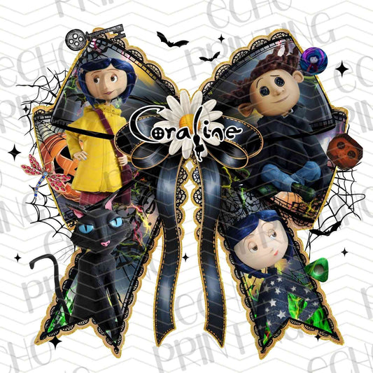 CRLN 6 – BUTTON DOLL DARK BOW