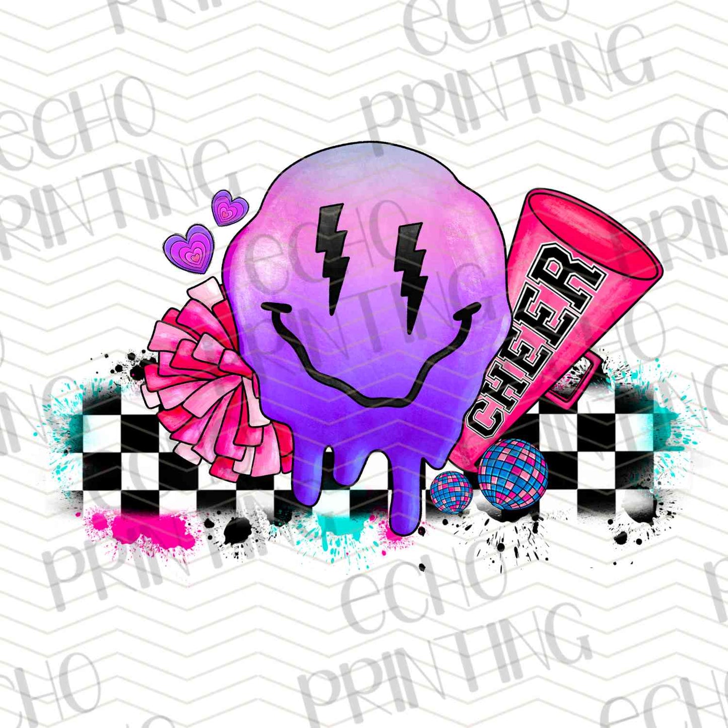 DCNG 64 - CHEER SMILEY STACK